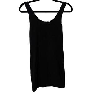 forever 21 women black tight bodycon mini dress size xs or small
